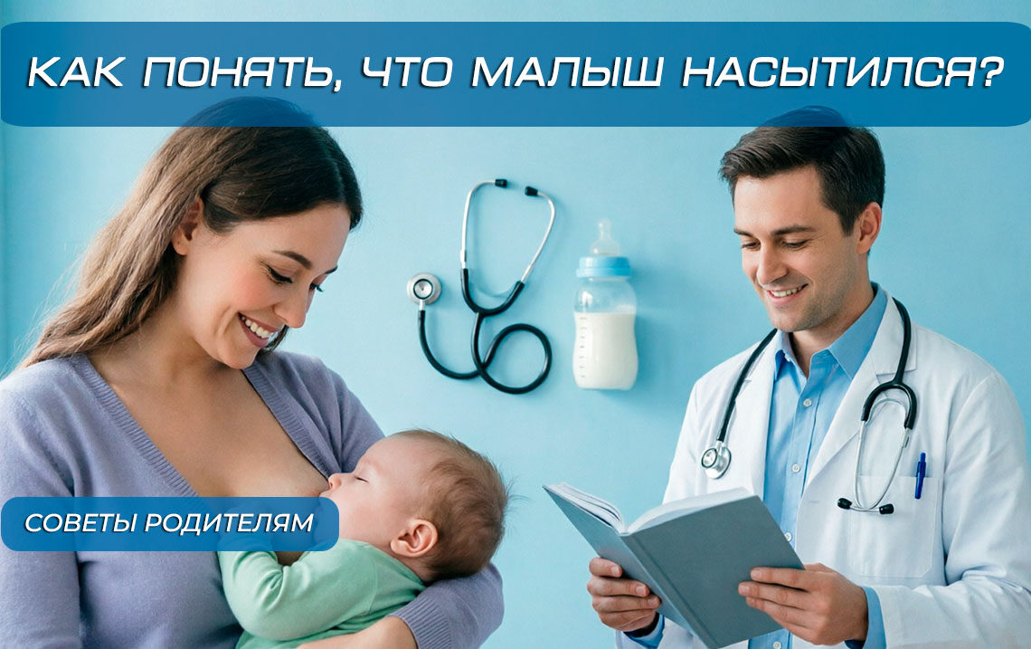 признаки насыщения у грудничка